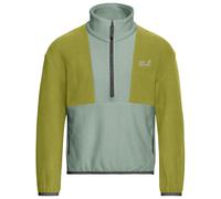 Jack Wolfskin - Kid's Colorblock Taunus Halfzip - Fleecepullover, Gr. 152, oliv (GreenZinnia)