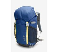 Jack Wolfskin Kinder-Wanderrucksack Explorer (bequemes Tragesystem, für Kinder ab 6 Jahren) blau/gelb 20 Liter