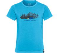 Jack Wolfskin Kids' Hiking Graphic T Empire Blue 128