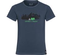 Jack Wolfskin Kids' Hiking Graphic T Midnight Sky 176