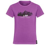 Jack Wolfskin Hiking Graphic T Kids print freesia (T0402) 116