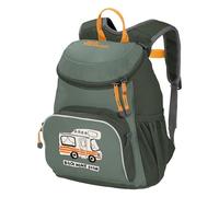 Kinderrucksack JACK WOLFSKIN "LITTLE JOE" Rucksäcke grün (hedge, green) Kinder Kindergartenrucksack (38706529-0)