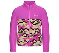 Jack Wolfskin - Kid's Paw Era 100 Print Fullzip - Fleecejacke, Gr. 128, rosa (MountainPawFoxglove)