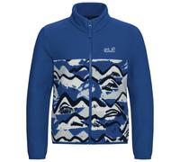 Jack Wolfskin - Kid's Paw Era 100 Print Fullzip - Fleecejacke, Gr. 152, blau (MountainPawBlueOrchid)