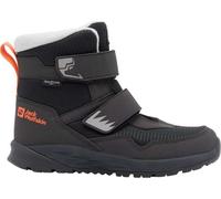 Jack Wolfskin Kinderstiefel Polar Bear-B Texapore Mid VC Schwarz/Grau (Phantom) Größe 27