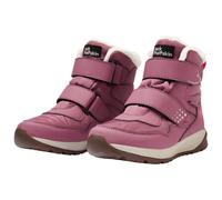 Winterboots JACK WOLFSKIN "POLAR BEAR-G TEXAPORE MID VC K", Mädchen, Gr. 28, raisin, Synthetik, Textil, Schuhe, Snowboots, Winterstiefel, Winterschuhe, wasserdicht & gefüttert (96652233-28) raisin