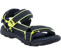 Jack Wolfskin Seven Seas 3 Kids Kinder Sandalen 33 blue / lime blue / lime