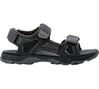 Jack Wolfskin Unisex Kinder Taraco Beach K Sandale, Schwarz, 36 EU