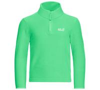 Stehkragenpullover JACK WOLFSKIN "TAUNUS 100 HZ K", Mädchen, Gr. 116, lizard, Obermaterial: 100% POLYESTER, Pullover Stehkragenpullover (44483623-116) lizard