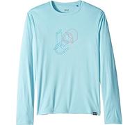 Jack Wolfskin Kinder Longsleeve Sunshine Hut, Gulf Stream, 128, 1607751