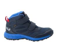 JACK WOLFSKIN Kinder Multifunktionsstiefel WOODLAND TEXAPORE MID VC K (4052591) 26 dark blue / red