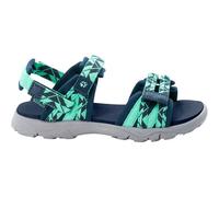JACK WOLFSKIN Kinder Sandalen 2 IN 1 SANDAL K (4046421) 28 Blue / Green