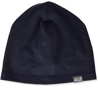 Jack Wolfskin Kinder Travel Beanie Bonnet Strickm tze, (Night Blue), S EU