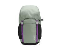 Jack Wolfskin Kinder-Wanderrucksack Explorer (bequemes Tragesystem, für Kinder ab 6 Jahren) salbeigrün 20 Liter