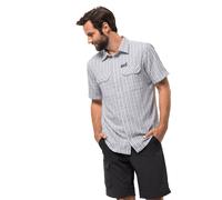 Jack Wolfskin Kurzarmhemd Thompson weiss Herren, Größe S