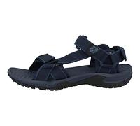 Jack Wolfskin LAKEWOOD RIDE SANDAL M, leichte Herren Sandalen für Wandertouren und Alltag, Strandschuhe mit griffiger Sohle, pflegeleichte Badeschuhe für Männer