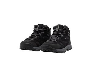 Jack Wolfskin Leder-Trekkingboots "Vojo Tour Texapore Mid" in Schwarz - Größe 30 | Kinder Outdoor Sport Schuhe