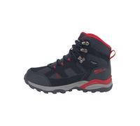 Jack Wolfskin Leder-Trekkingschuhe "Trail Hiker Texapore Mid" in Dunkelblau - 38% | Größe 30 | Kinder Outdoor Sport Schuhe