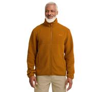 Jack Wolfskin Lite Curl FZ Men Fleecejacke Full-Zip Herren M brown autumn leaves