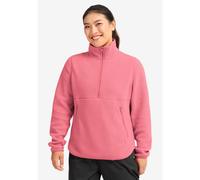 Stehkragenpullover JACK WOLFSKIN "LITE CURL HZ W", Damen, Gr. XXL (48), eveningrose, Obermaterial: 100% POLYESTER; Futter: 100% POLYESTER, Pullover Stehkragenpullover (31864352-XXL) eveningrose