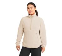 Jack Wolfskin Lite Curl HZ Women Fleecepullover Half-Zip Damen XL beige oyster