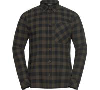 Jack Wolfskin Lite Flannel Herren Flanellhemd obsidian moss XL obsidian moss XL