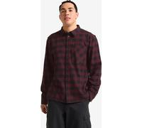 Jack Wolfskin Herren Lite Flannel Shirt Hemd, Check Amaranth, L EU