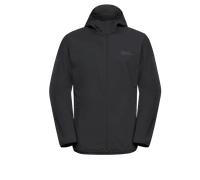 Jack Wolfskin M Bornberg Hoody M, Black / 4XL, Herren Jacke