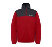 Jack Wolfskin M Feldberg Hoody M Herren Jacke - Adrenaline Red - XL