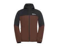 Jack Wolfskin M Feldberg Hoody M Herren Jacke - Hot Choc - XL