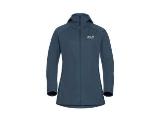 Jack Wolfskin M Hike With Me Hoody W Herren - Midnight Sky - S