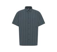 Jack Wolfskin M Meseta Shirt M, Check Dark Rust / S, Herren Unterwäsche