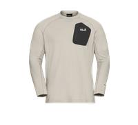 Jack Wolfskin M Prelight Trail Crew M, Pale Sand / XL, Herren