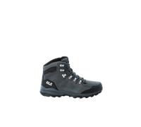 Jack Wolfskin M Refugio Texapore Mid M, Grey - Black / 44, Herren Schuhe