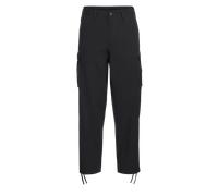 Cargohose JACK WOLFSKIN "YUMA CARGO PANTS M", Damen, Gr. 50, Normalgrößen, schwarz, Oberstoff: 66% POLYESTER, 34% BAUMWOLLE (organisch); Futter: 65% POLYESTER, 35% BAUMWOLLE, Hosen Cargohose (48352241