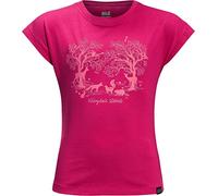 Jack Wolfskin Mädchen Fairytale G T Shirt, Orchid, 140 EU