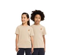 Jack Wolfskin Mädchen K T-Shirt, PAW Oyster, 140