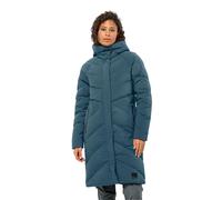 Jack Wolfskin Marienplatz Coat Women Daunenmantel Damen XL blue aluminium blue