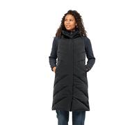 Jack Wolfskin Marienplatz Vest Women Daunenweste Damen M grey,black Phantom