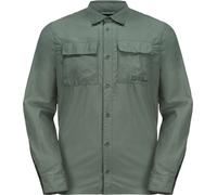 Jack Wolfskin Men's Barrier Long Sleeve Shirt Hedge Green S