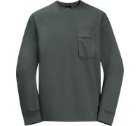 Jack Wolfskin Men's Wandermood Pullover Slate Green S