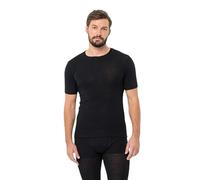 Jack Wolfskin Merino Shortsleeve M Black XXL