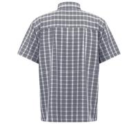 Jack Wolfskin Wanderhemd Meseta (schnelltrocknend, atmungsaktiv) Kurzarm grau/weiss Herren, Größe M