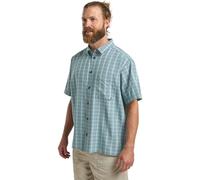 Funktionshemd JACK WOLFSKIN "MESETA SHIRT M", Herren, Gr. XXXL, N-Gr, check schwarz n, Obermaterial: 100% Polyester, sportlich, Hemden (70273354-XXXL) check schwarz n