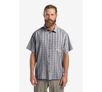 Jack Wolfskin Meseta Kurzarmhemd S Check Stark White