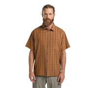 Jack Wolfskin Meseta Shirt Men Kurzarm Hemd kariert Herren S checks CHECK autumn leaves
