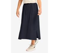 Sommerrock JACK WOLFSKIN "MONTERO SKIRT W", Damen, Gr. S (36), schwarznavy, Obermaterial: 100% LYOCELL; Futter: 100% POLYESTER, Röcke (42443064-S) schwarznavy