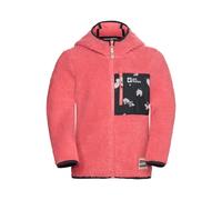 Jack Wolfskin Moomin Ice Curl Kids Fleece-Hoodie mit MOOMIN-Motiv Kinder 92 red sunset coral