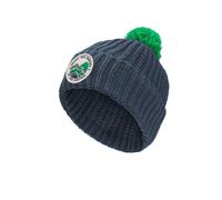 Jack Wolfskin Unisex Kinder Pompom Badge K Beanie-Mütze, Midnight Sky, M EU