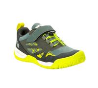 Jack Wolfskin Multifunktionsschuhe Villi Action Low (atmungsaktiv, leicht) grün/gelb Kinder, Größe Euro (US) 37 (5)